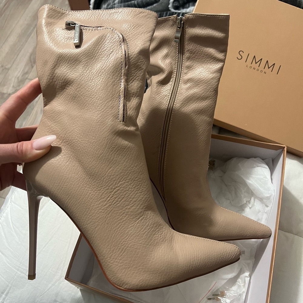 SIMMI LONDON nude ankle boots/booties